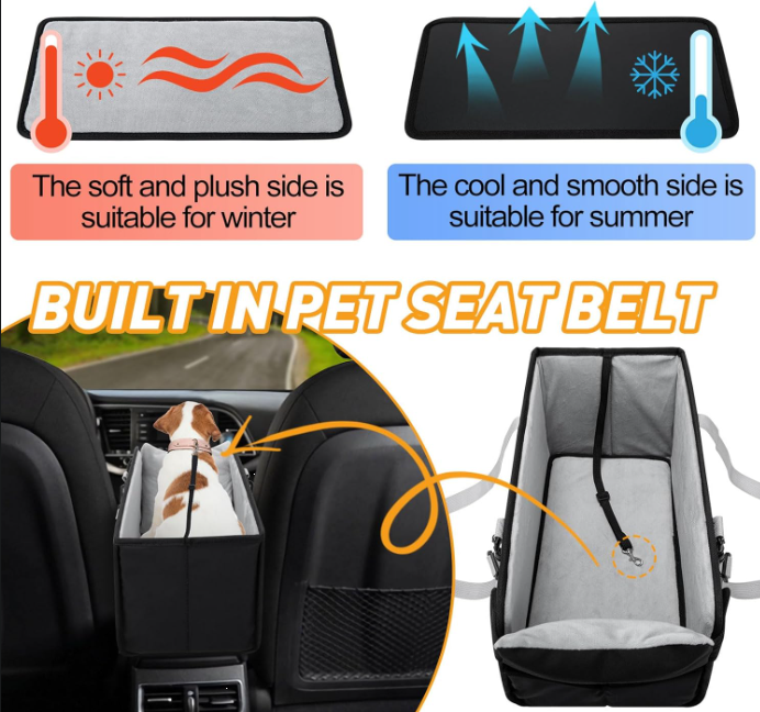 Portable Pet Booster Car Seat 🚗🐶