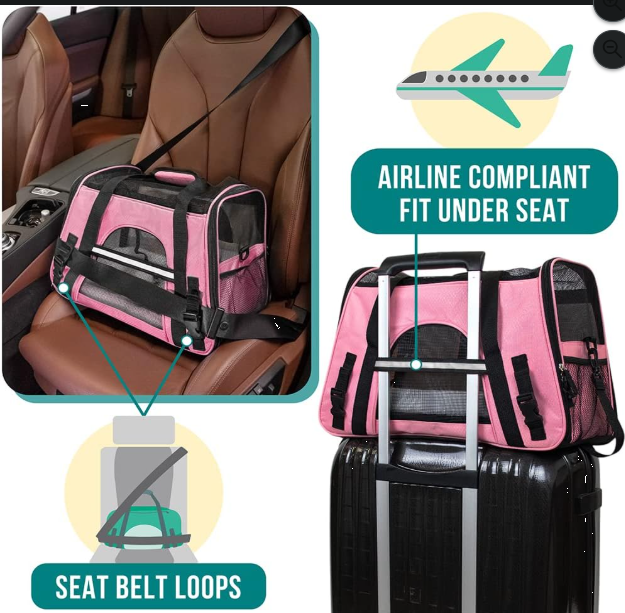 Airline Approved Soft-Sided Pet Carrier