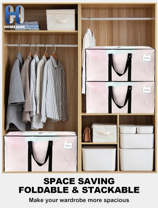 Heavy Duty Moving Storage Bags 8 Pack