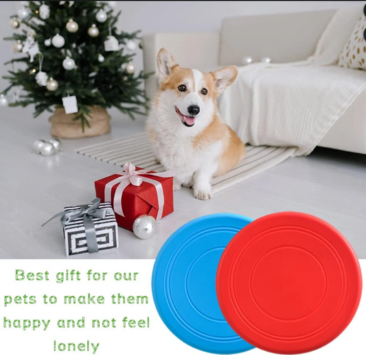 Soft Flying Disc Set for Dogs – 6 Pack Interactive Fetch Toys