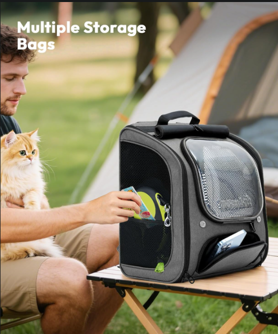 Portable Pet Bubble Backpack Carrier 🎒🐱