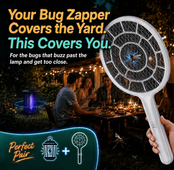 Electric Fly Swatter Bug Zapper