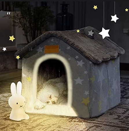 Cozy Indoor Pet House Bed