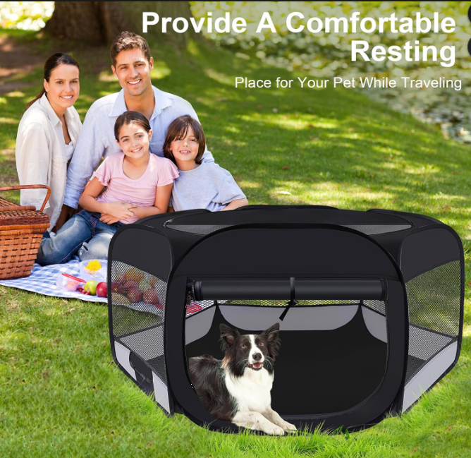Foldable Portable Pet Playpen