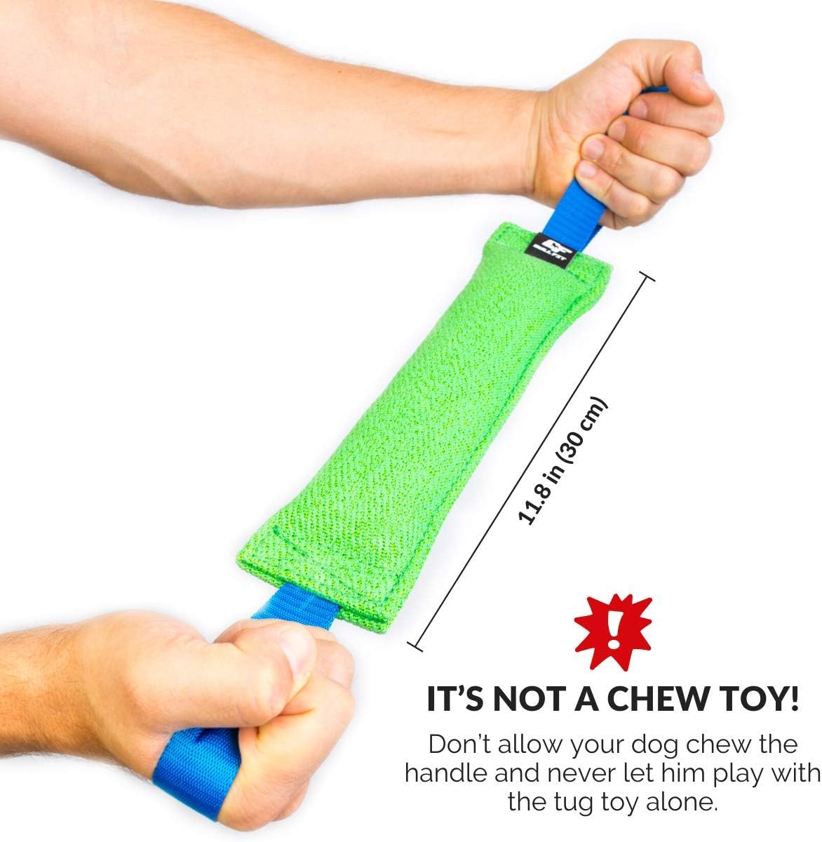 Heavy Duty Dog Tug Toy with Handles – Strong & Interactive Training Toy
