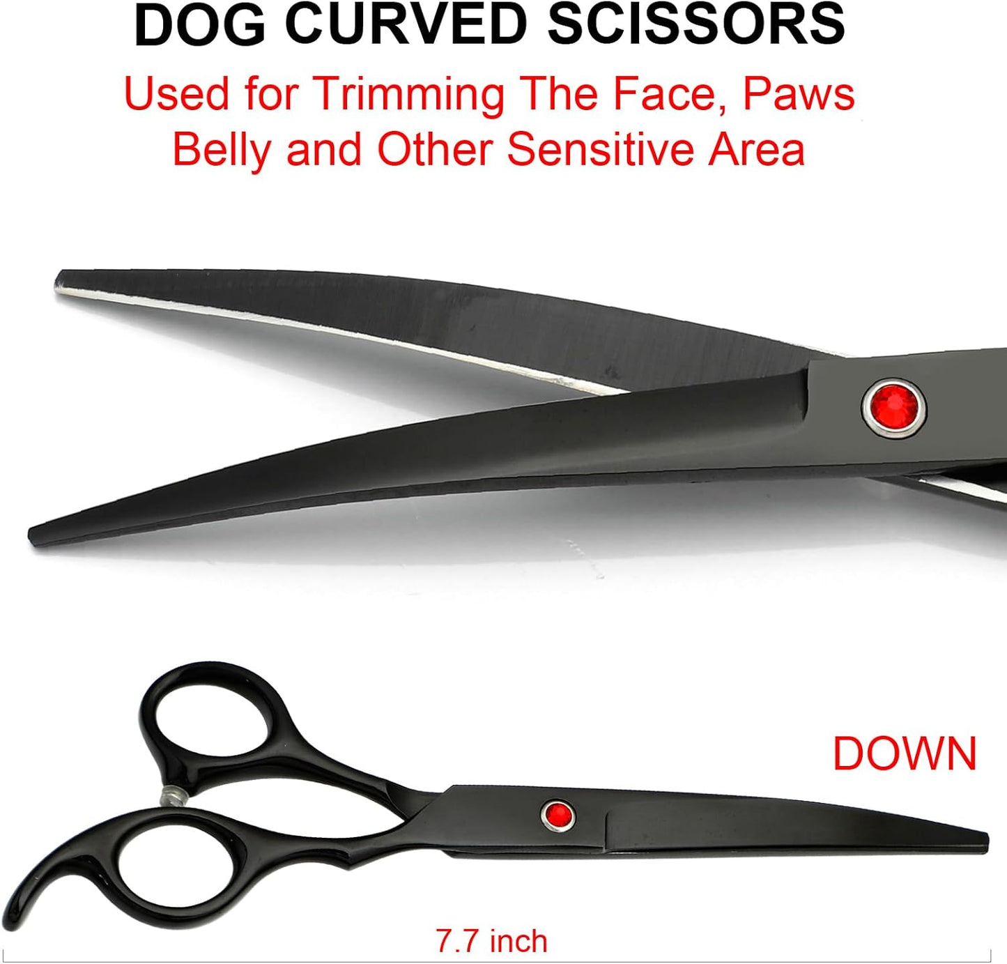 Professional Pet Grooming Scissors Kit