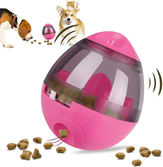 Automatic Pet Slow Feeder Treat Ball – Interactive Dog Toy