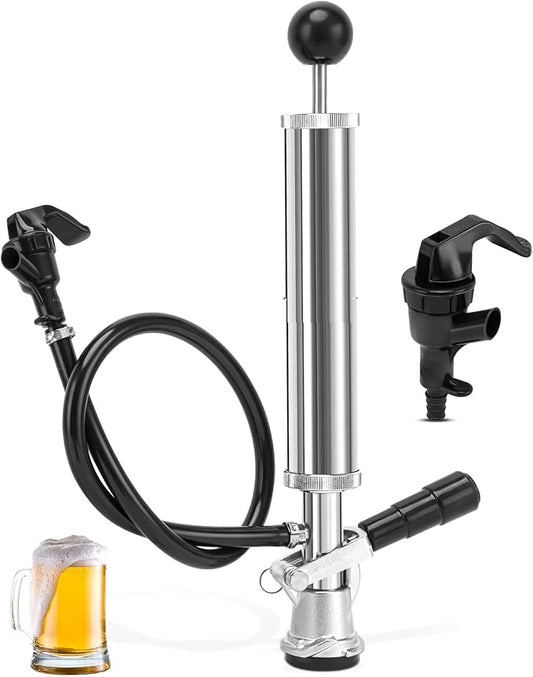 Keg Party Pump, 8" Keg Tap Kit Keg Pump Taps (8 inch)