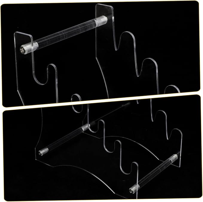 Clear Acrylic Kitchen Tool Holder Rack for Knife & Utensils