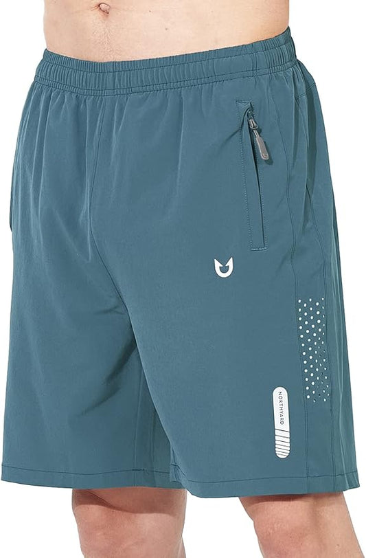 NORTHYARD Men's Athletic Running Shorts Quick Dry Workout Shorts 7"/ 5"/ 9" Lightweight Sports Gym Basketball Tennis Hiking