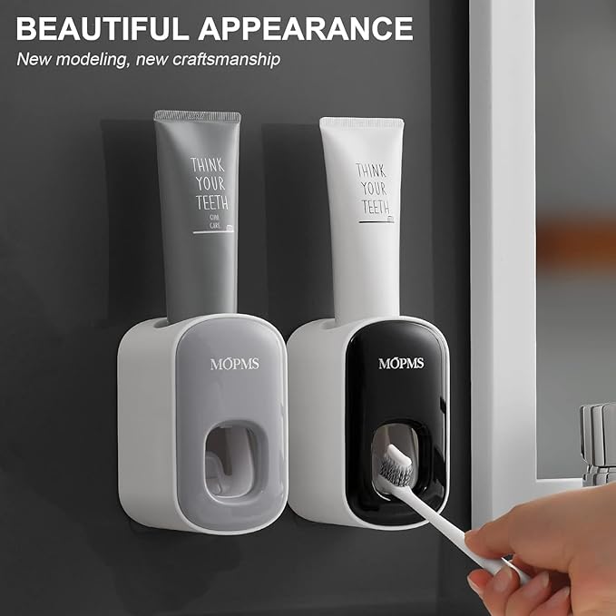 Automatic Toothpaste Dispenser – Wall Mounted Hands-Free Toothpaste Squeezer for Bathroom