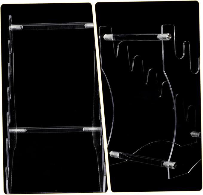 Clear Acrylic Kitchen Tool Holder Rack for Knife & Utensils