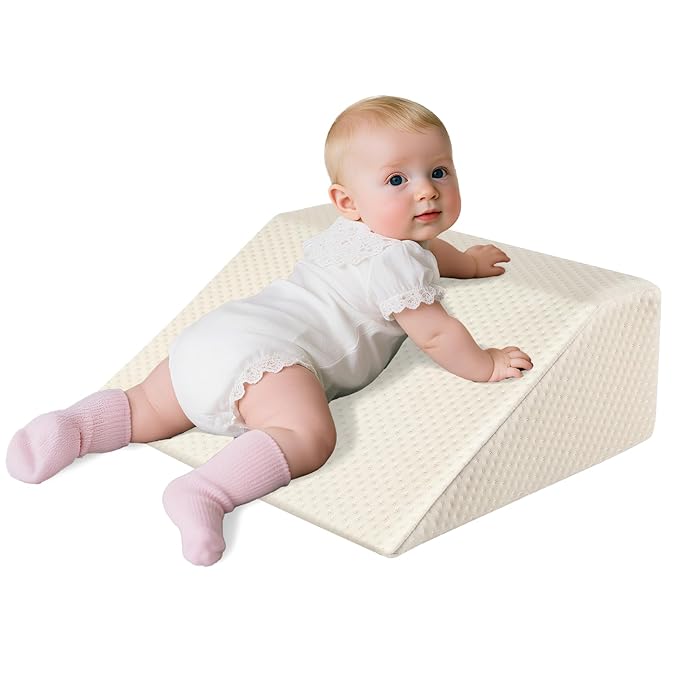 Colic Baby Relief Prop,Waterproof Nursing Reflux Support for Newborn,Baby Product Tummy Time Support for Neck and Shoulder Strength,Baby Colic and Gas Relief,Nursing Support for Infant