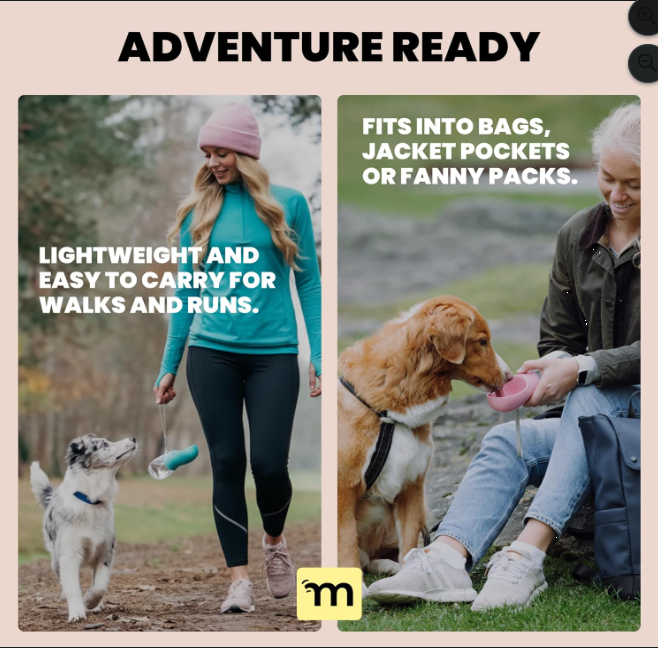 Portable Leak-Proof Dog Water Bottle