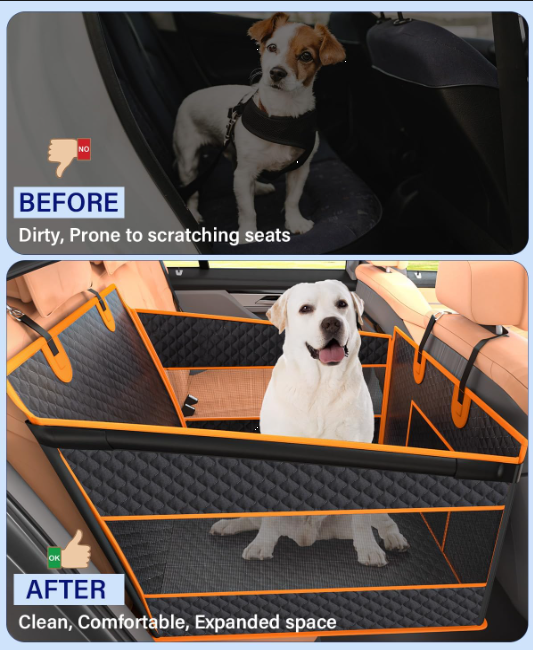 Waterproof Dog Car Seat Cover for SUVs