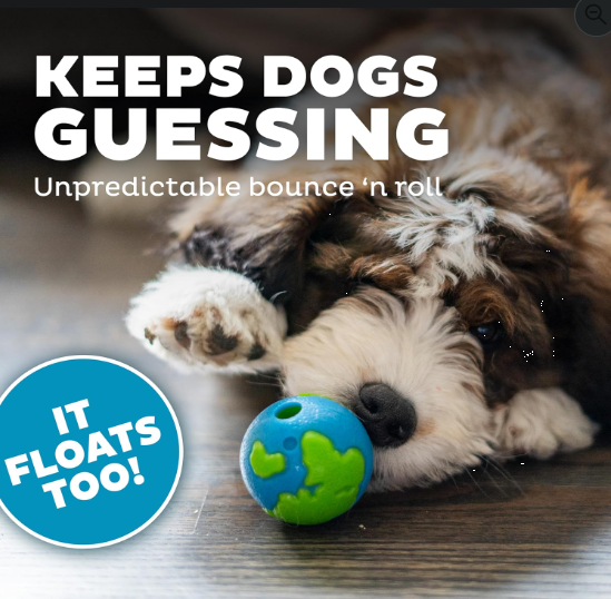 Interactive Treat Dispensing Dog Ball Toy