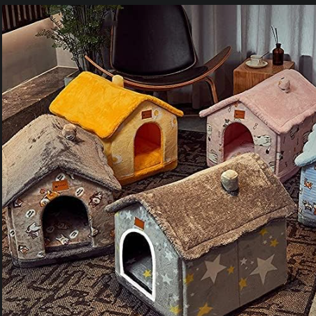 Cozy Indoor Pet House Bed