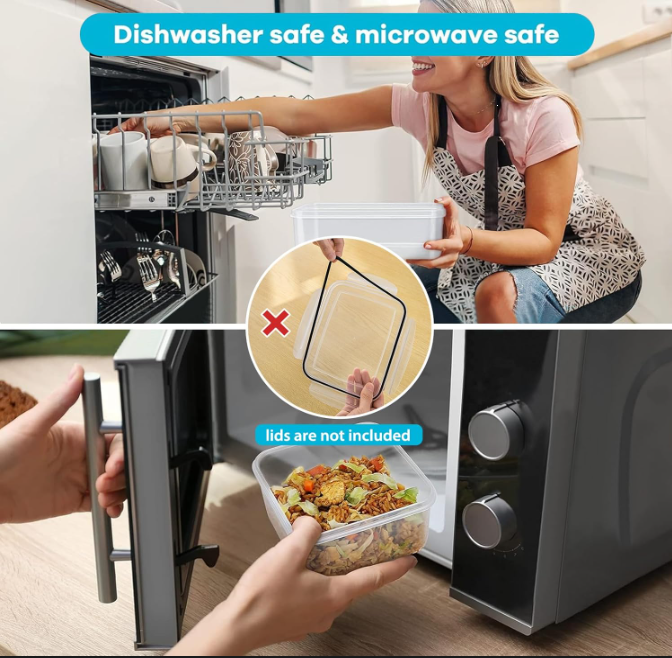 Produce Storage Container Set with Drain Basket