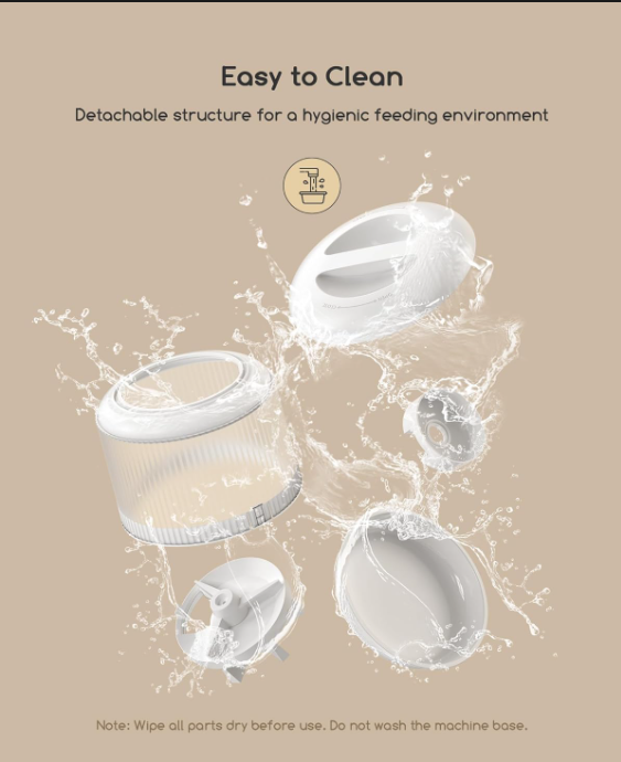 Smart WiFi Automatic Pet Feeder with Camera – 4L