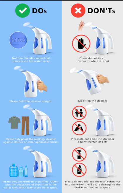 Portable Handheld Clothing Steamer
