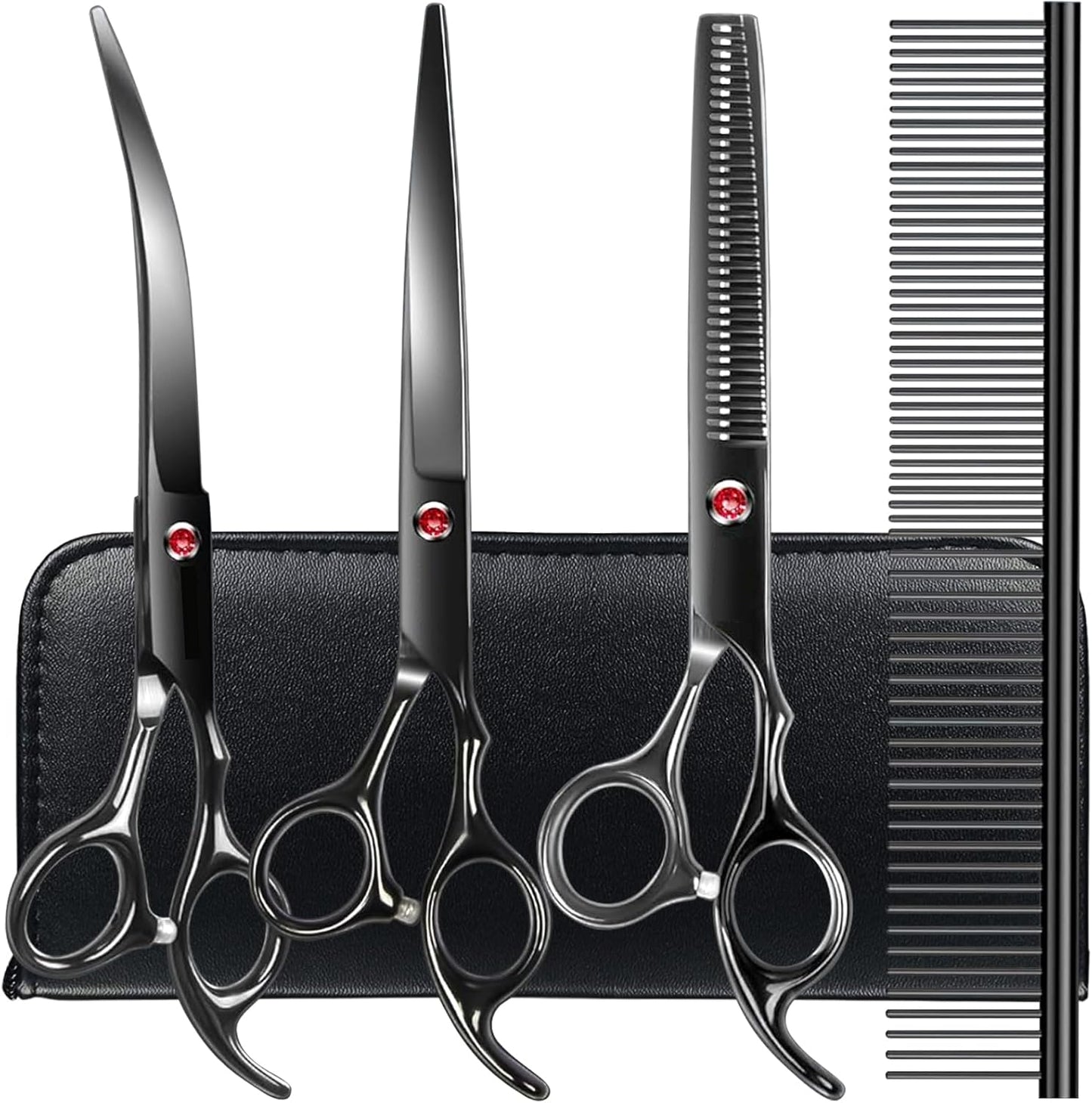 Professional Pet Grooming Scissors Kit