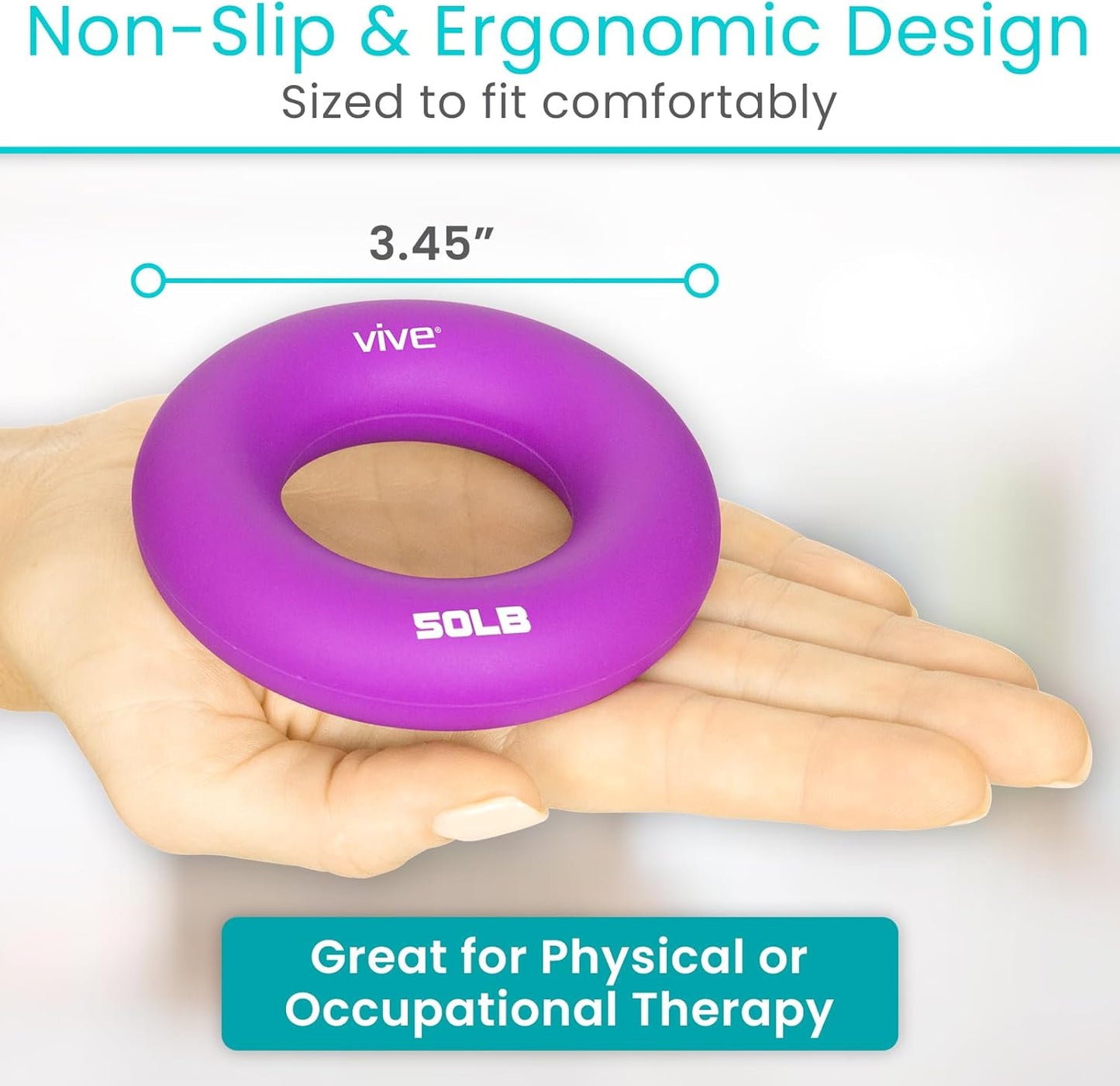 Hand Grip Strengthener Ring – Finger & Forearm Training Tool