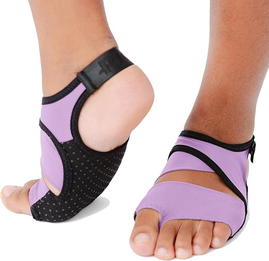 PIGA Toeless Pilates Socks – Non-Slip Grip for Men & Women, Breathable, Durable for Pilates, Barre & Yoga Workouts