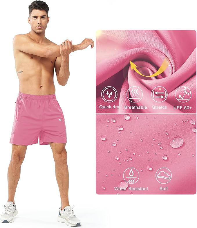 NORTHYARD Men's Athletic Running Shorts Quick Dry Workout Shorts 7"/ 5"/ 9" Lightweight Sports Gym Basketball Tennis Hiking