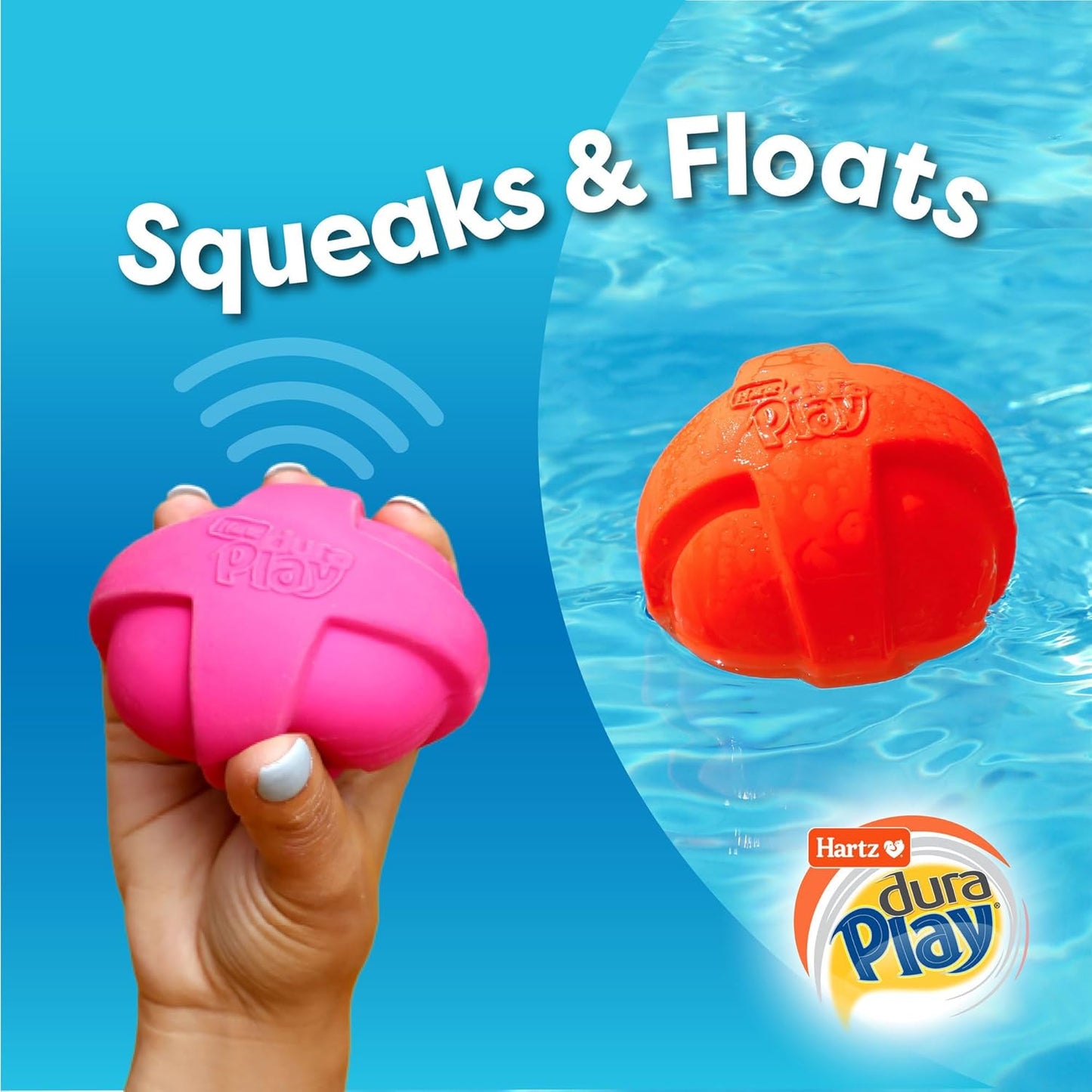 Squeaky Latex Dog Toy – Soft Chew & Interactive Play Toy