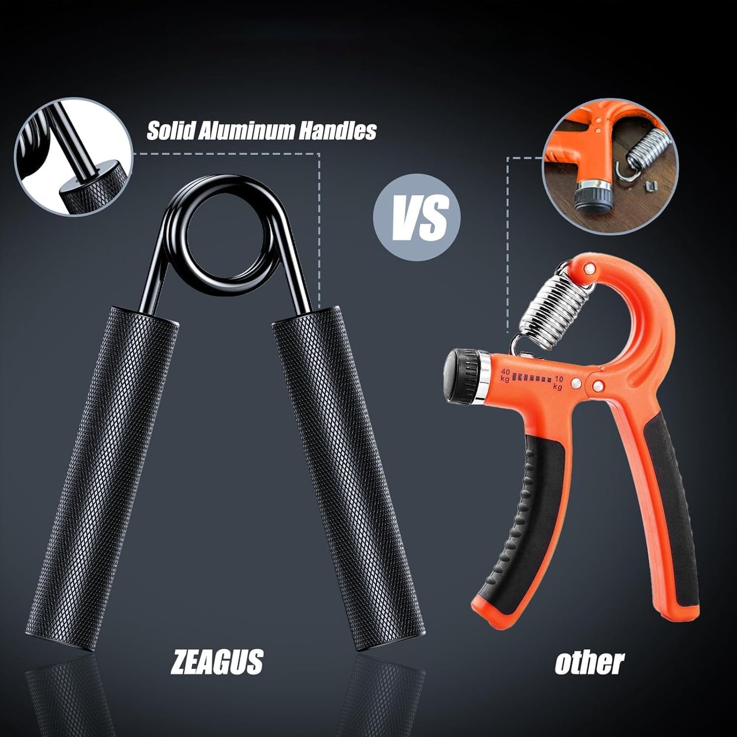 Adjustable Hand Grip Strength Trainer for Forearm Workout