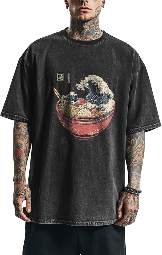 Mens Dragon Grpahic T-Shirts Short Sleeve 100% Cotton Crewneck Big and Tall Outdoor Summer Quick Dry Undershirts