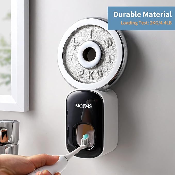 Automatic Toothpaste Dispenser – Wall Mounted Hands-Free Toothpaste Squeezer for Bathroom