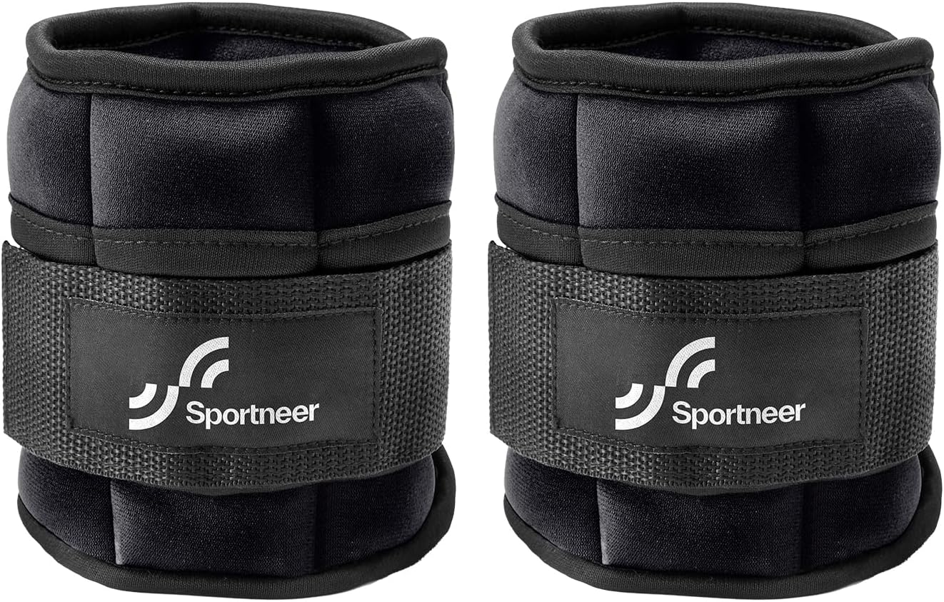 Adjustable Ankle Weights Set for Strength Training