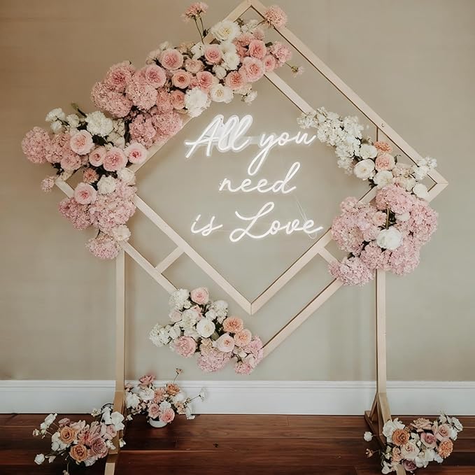 Large Custom Neon Signs - Rechargeable USB & Dimmable LED Light for Wall Decor, Bedroom & Birthday Parties, Perfect Gifts with Personalized Quotes, Easy Install & Multi-Color