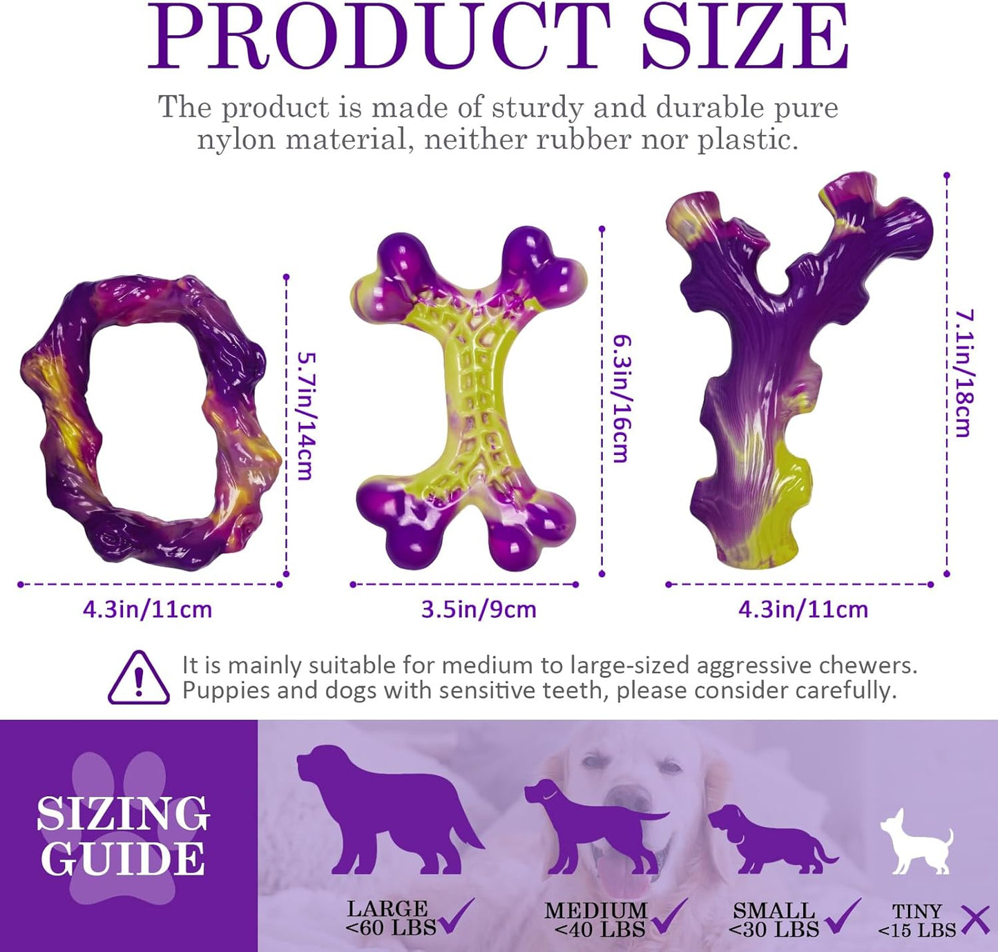 Tough Dog Toys for Aggressive Chewers – Durable Chew & Training Toy