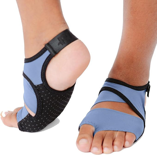 PIGA Toeless Pilates Socks – Non-Slip Grip for Men & Women, Breathable, Durable for Pilates, Barre & Yoga Workouts