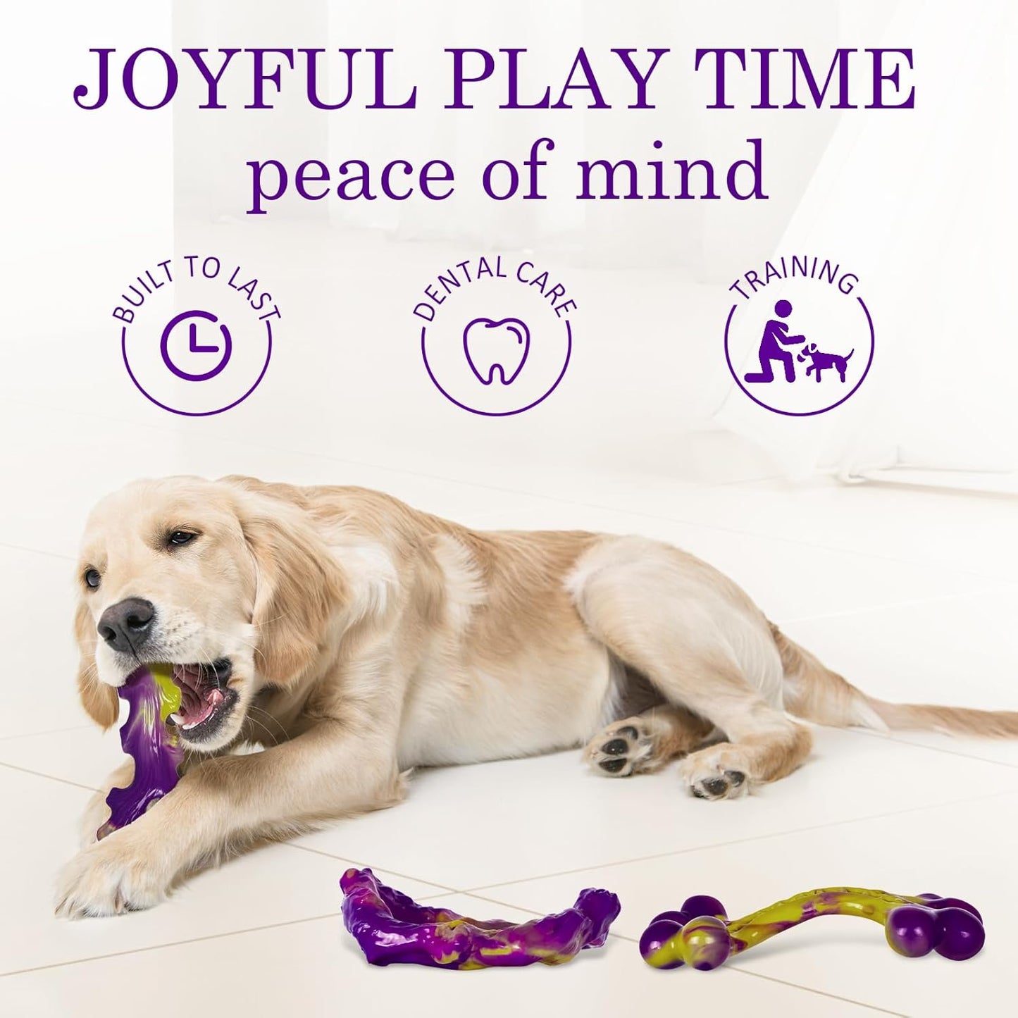 Tough Dog Toys for Aggressive Chewers – Durable Chew & Training Toy