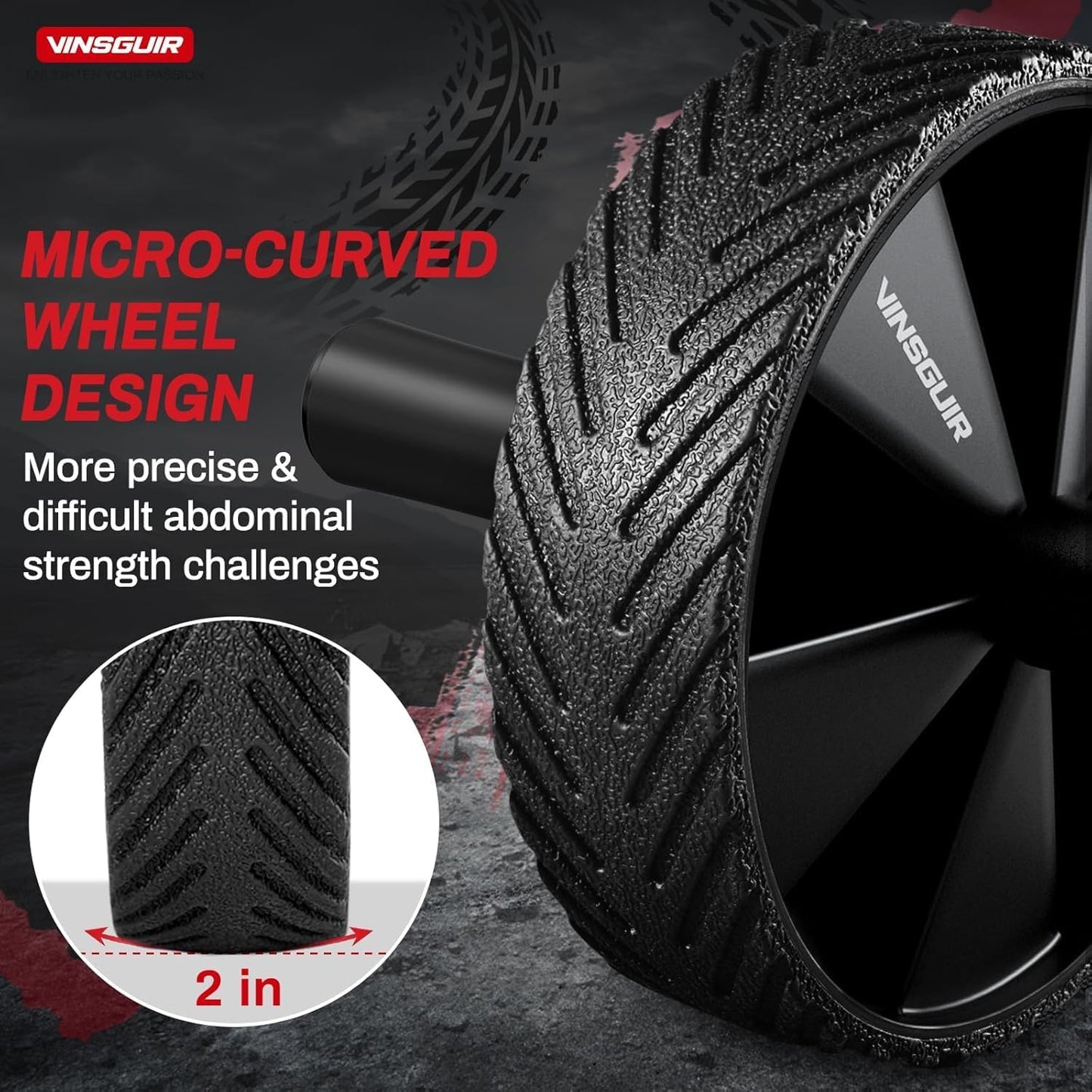 Ab Roller Wheel for Core Strength Training