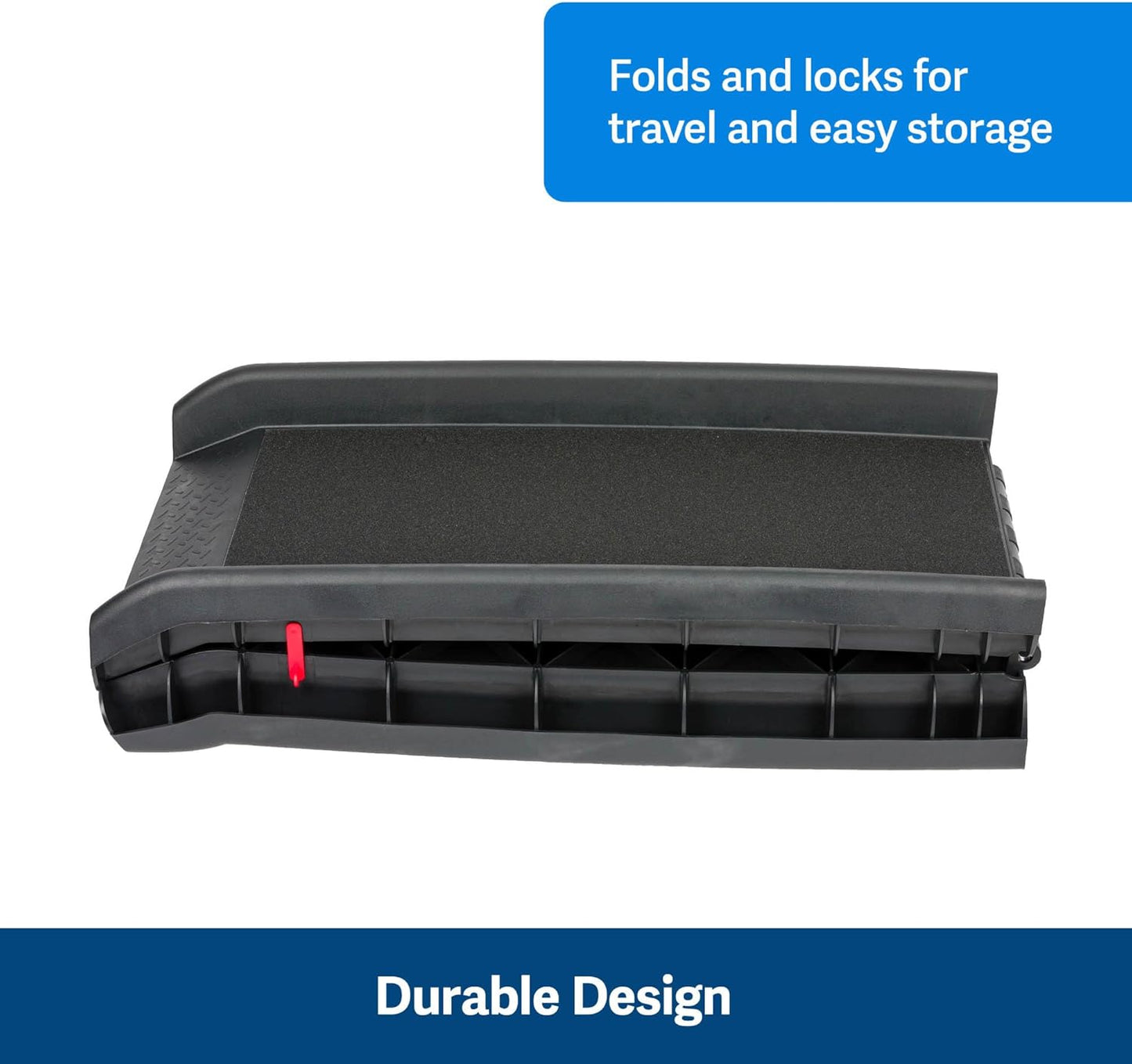 Foldable Dog Car Ramp for SUVs & Trucks – Portable Pet Travel Ramp