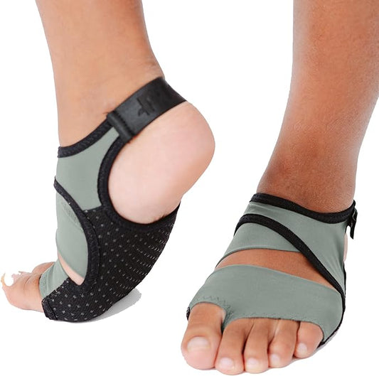 PIGA Toeless Pilates Socks – Non-Slip Grip for Men & Women, Breathable, Durable for Pilates, Barre & Yoga Workouts