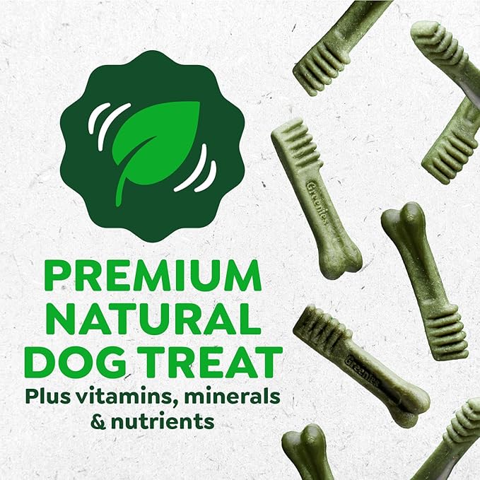 Greenies Original Large Dental Dog Treats, 36 oz. Pack (24 Treats)