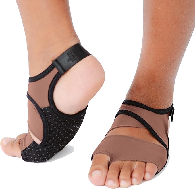 PIGA Toeless Pilates Socks – Non-Slip Grip for Men & Women, Breathable, Durable for Pilates, Barre & Yoga Workouts