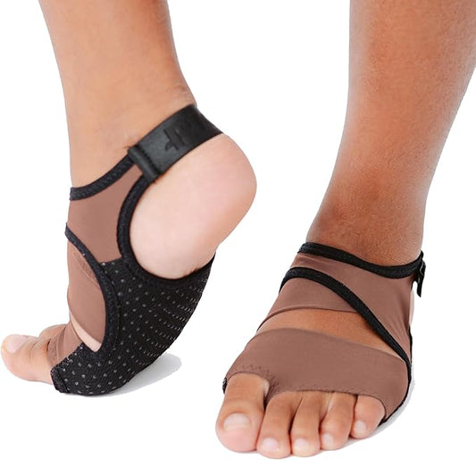 PIGA Toeless Pilates Socks – Non-Slip Grip for Men & Women, Breathable, Durable for Pilates, Barre & Yoga Workouts
