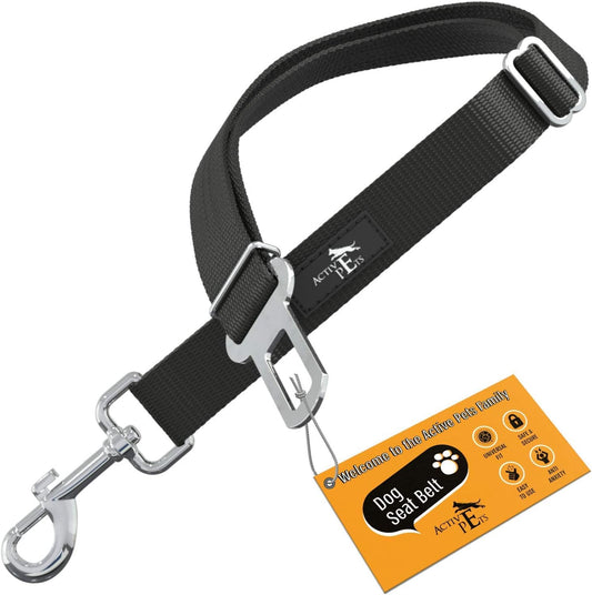 Dog Car Seat Belt – Adjustable Safety Harness for Travel