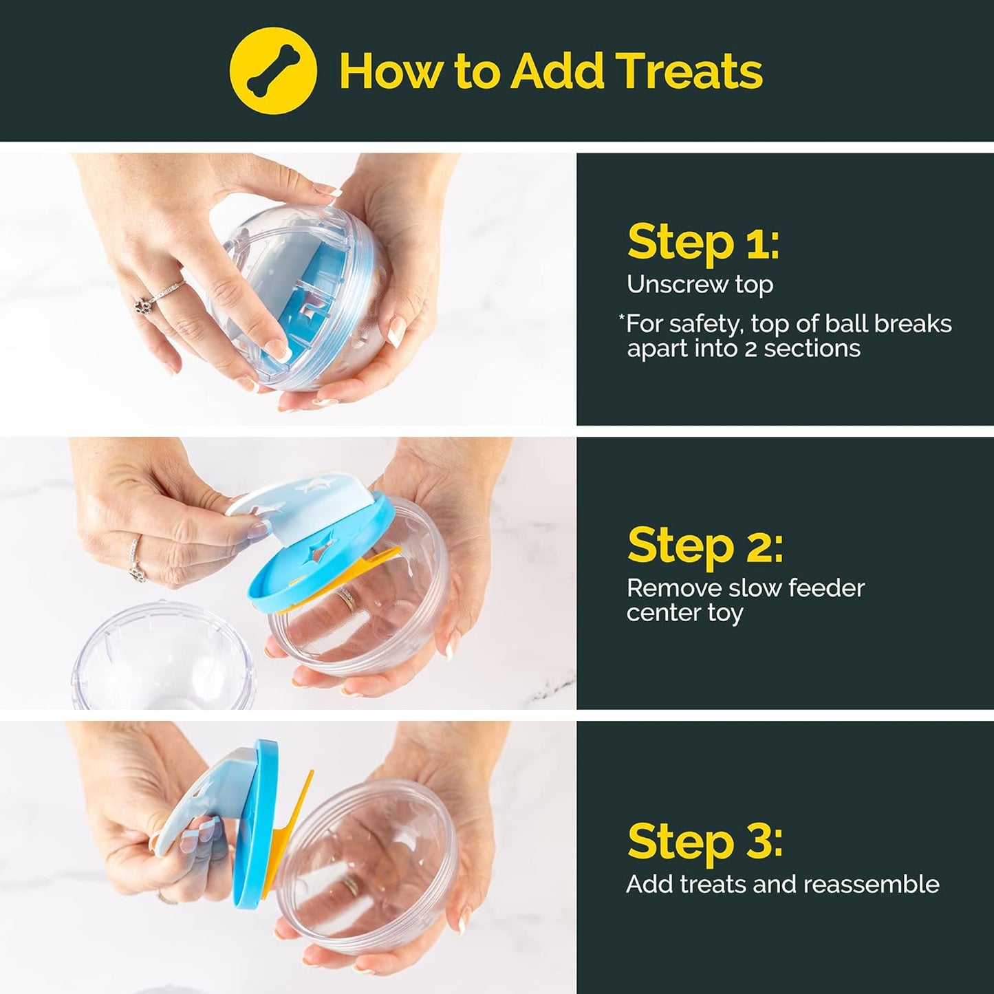 Interactive Treat Ball for Dogs – Slow Feeding & Fun Toy