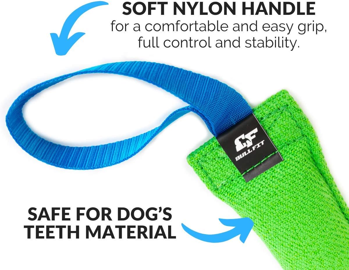 Heavy Duty Dog Tug Toy with Handles – Strong & Interactive Training Toy