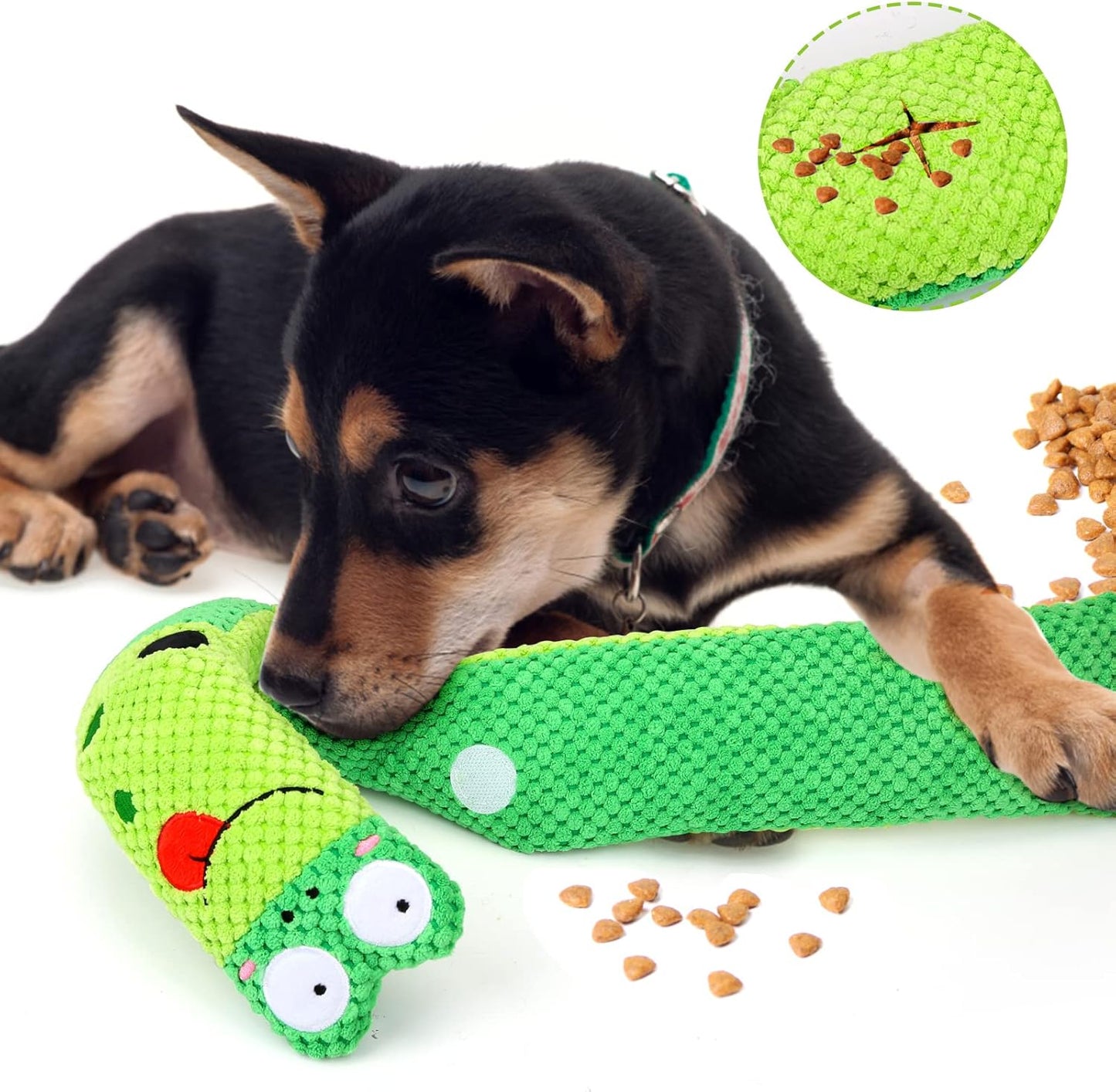 Interactive Frog Snuffle Dog Toy for Stress Relief & Training