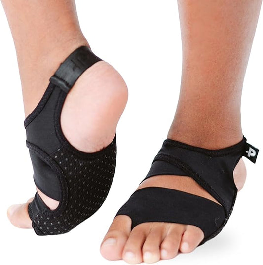 PIGA Toeless Pilates Socks – Non-Slip Grip for Men & Women, Breathable, Durable for Pilates, Barre & Yoga Workouts