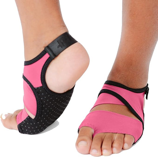 PIGA Toeless Pilates Socks – Non-Slip Grip for Men & Women, Breathable, Durable for Pilates, Barre & Yoga Workouts