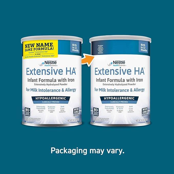 Extensive HA® Hypoallergenic Infant Formula with Iron, DHA & Probiotics, 14.1 oz